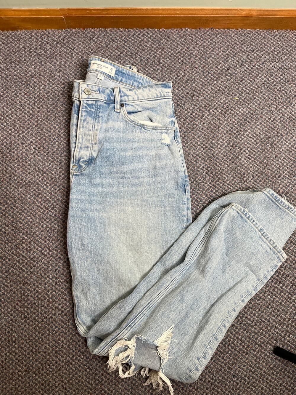 Abercrombie & Fitch Curve Love High Rise Jeans 29 Long